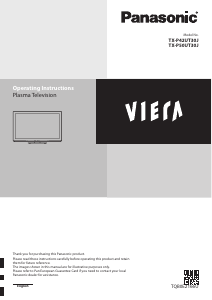 Bruksanvisning Panasonic TX-P50UT30J Viera Plasma TV