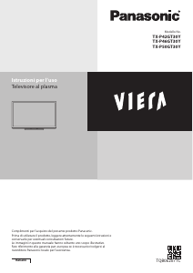 Manuale Panasonic TX-P46GT30Y Viera Plasma televisore