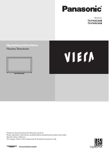 Bruksanvisning Panasonic TX-P42U30B Viera Plasma TV