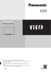 Mode d’emploi Panasonic TX-P50VT30J Viera Téléviseur plasma