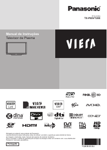 Manual Panasonic TX-P65VT20E Viera Televisor plasma
