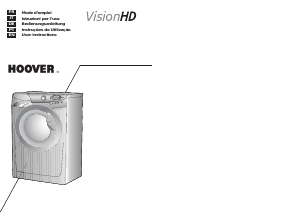 Manual Hoover VHD 146-86S Máquina de lavar roupa