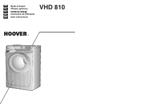Handleiding Hoover VHD 810-04S Wasmachine