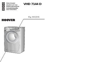 Handleiding Hoover VHD 7144D-14S Wasmachine