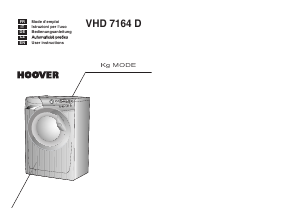 Manuál Hoover VHD 7164D/1-84 Pračka