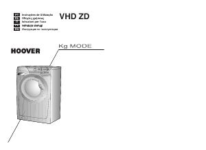 Manual Hoover VHD 8143ZD-14 Máquina de lavar roupa
