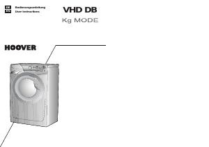 Handleiding Hoover VHD 8144DB-84S Wasmachine