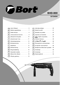 Manuál Bort BHD-900 Rotační kladivo