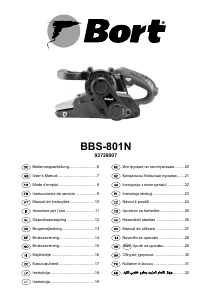 Használati útmutató Bort BBS-801N Szalagcsiszoló