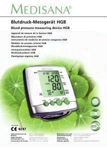 Manual Medisana HGB Blood Pressure Monitor