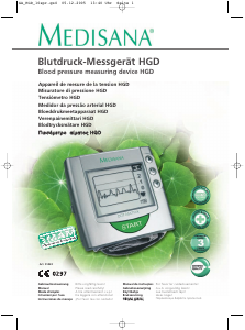 Handleiding Medisana HGD Bloeddrukmeter