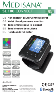 Bedienungsanleitung Medisana SL 100 Connect Blutdruckmessgerät