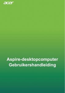 Handleiding Acer Aspire TC-830 Desktop