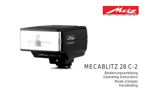 Handleiding Metz Mecablitz 28 C-2 Flitser