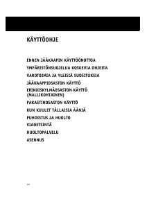 Käyttöohje Whirlpool ARC 8110 Jääkaappipakastin