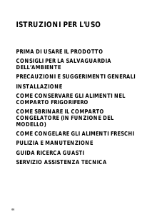 Manuale Whirlpool ARC 7690/IX Frigorifero-congelatore
