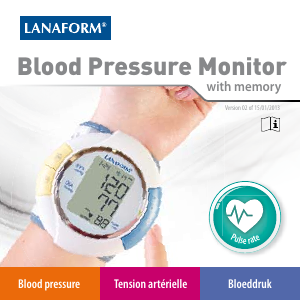 كتيب جهاز قياس ضغط الدم Memory Lanaform