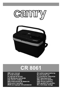 Εγχειρίδιο Camry CR 6505 Ψυκτικό κουτί