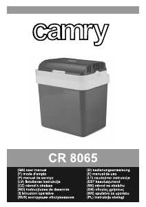 Manuale Camry CR 8065 Frigorifero portatile