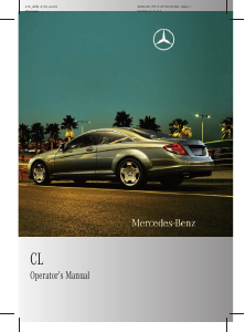 Bruksanvisning Mercedes-Benz CL 600 (2009)