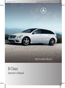 Bruksanvisning Mercedes-Benz R 350 (2009)