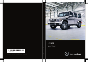 Handleiding Mercedes-Benz G 550 (2016)