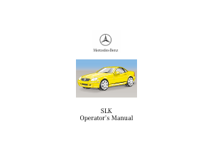 Manual Mercedes-Benz SLK 230 Kompressor (2001)