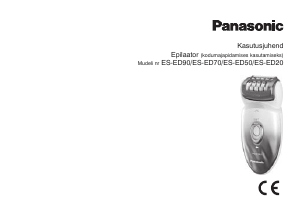 Kasutusjuhend Panasonic ES-ED50 Epilaator