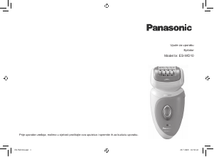 Priručnik Panasonic ES-WD10 Epilator