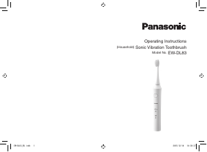 Käyttöohje Panasonic EW-DL83 Sähköhammasharja
