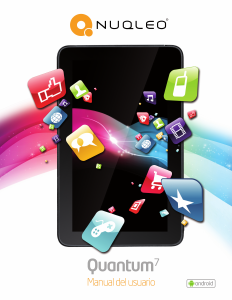 Manual de uso Nuqleo Quantum 7 Tablet