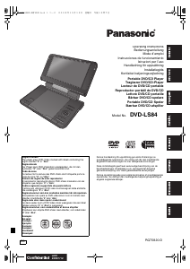 Bedienungsanleitung Panasonic DVD-LS84 DVD-player