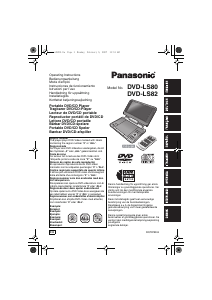 Bruksanvisning Panasonic DVD-LS82 DVD spelare