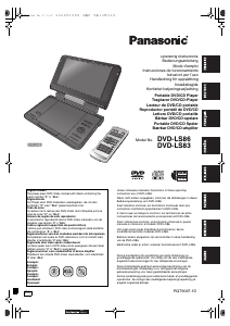 Manual de uso Panasonic DVD-LS86 Reproductor DVD