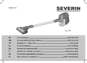 Manual de uso Severin SC 7160 Aspirador