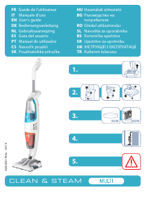 Bedienungsanleitung Rowenta RY8544WH Clean & Steam Dampfreiniger