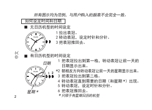 说明书 PulsarPS9513X1 Regular手表
