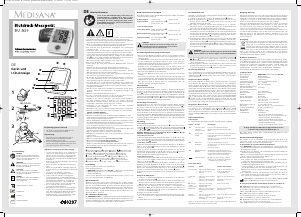 Manual Medisana BU A50 Blood Pressure Monitor