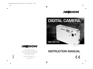 Bruksanvisning Medion MD 85173 Digitalkamera