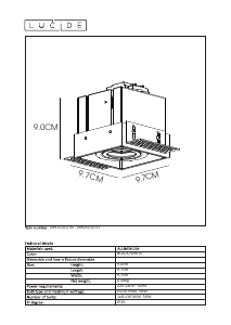 Handleiding Lucide 09925/01/30 Trimless Lamp