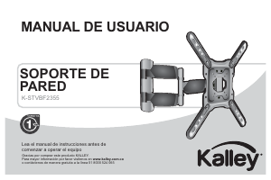 Manual de uso Kalley K-STVBF2355 Soporte de pared