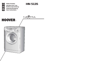 Handleiding Hoover HN 5135-83M Wasmachine