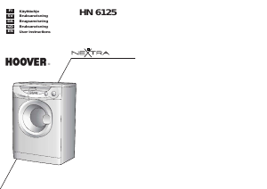 Manual Hoover HN 6125 - 89 S Washing Machine