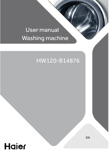 Manual Haier HW120-B14876 Washing Machine