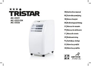 Instrukcja Tristar AC-5521CH Klimatyzator