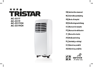 Instrukcja Tristar AC-5519CH Klimatyzator