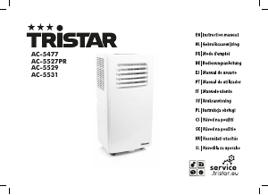Priročnik Tristar AC-5527PR Klimatska naprava