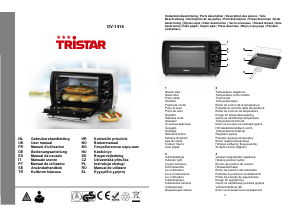 Manual Tristar OV-1416 Forno