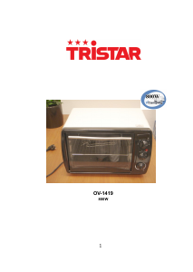 Manual Tristar OV-1419 Forno