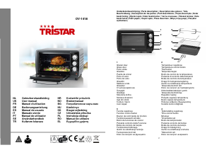 Manual Tristar OV-1418 Forno